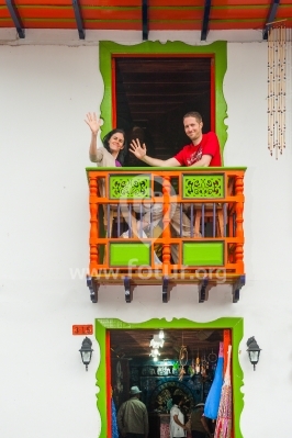 Balcones en Salento Quindio — Eje Cafetero, Colombia