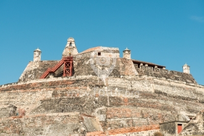 Castillo de San Felipe de Barajas en Cartagena de Indias