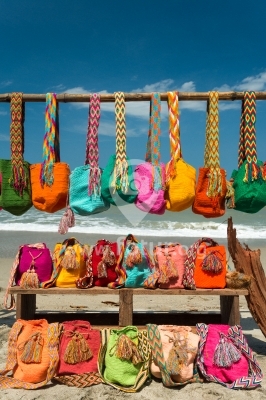 Las mochilas Wayúu de colores
