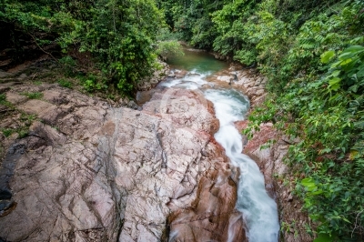Tobogán natural en Las Pailas Colombia