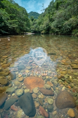 Espejo de agua en Río Sarabando El Horeb