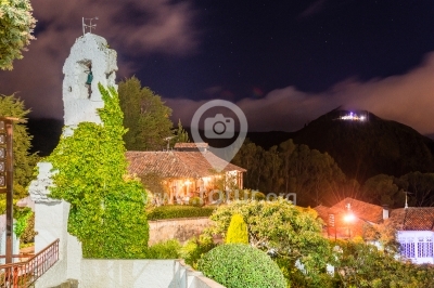Campana en el Santuario de Monserrate — Bogotá