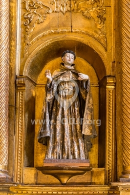 Hornacina con Figura Religiosa en Museo Santa Clara