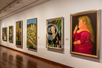 Pinturas del maestro Botero en Bogotá