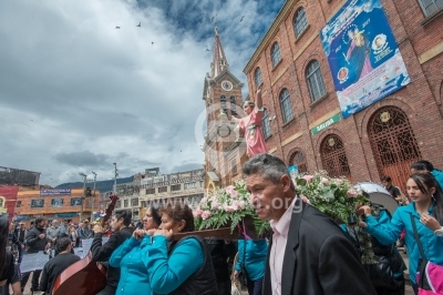 Procesión del Divino Niño del 20 de Julio  — Bogotá, Colomb