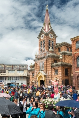 Procesión del Divino Niño del 20 de Julio — Bogotá, Colomb - Bogotá -  Colombia - Fotur